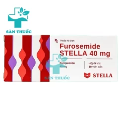 Urostad 40 - Thuốc điều trị phù nề, tăng huyết áp của STADA